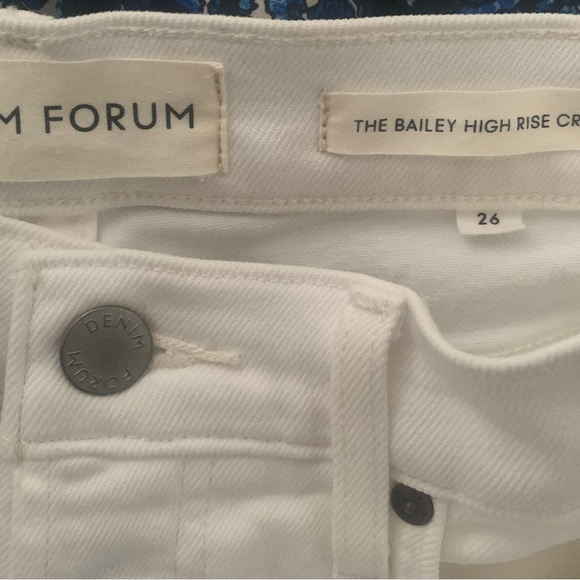 Denim Forum Bailey high rise crop - Picture 4 of 6